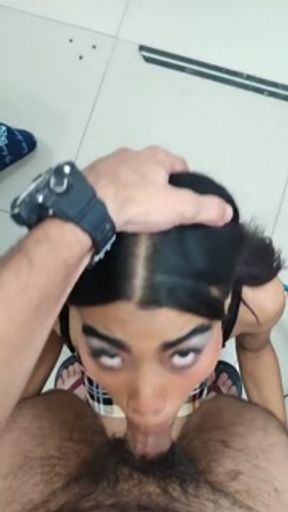 Shy Indian girl gives deep blowjob - Stepsister EP 3Shy Indian girl gives deep blowjob - Stepsister