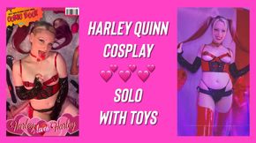 HARLEY loves HARLEY💕Ava Crush as Harley Quinn Cosplay-Solo Fuck
