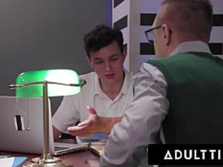 Student Heather Honey Takes 6 Dicks In Public Library!