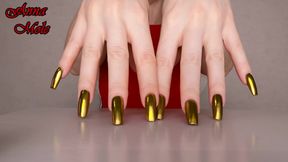 Tapping Fingers, Golden Nails