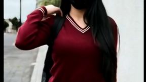 porno de una colegiala donde coge con su vecino!!! lo espera con su uniforme lista para ser cogida!! ( sheer  complete version)