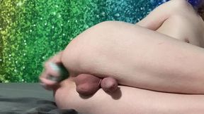 femboy boypussy takes bad dragon dildo all the way