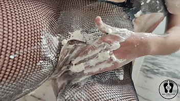 HUMILIATION WHIPPED CREAM REMOVED FROM MY TITS WITH HIS PISS