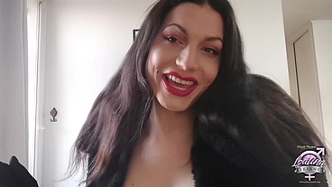 Nicole N Fantasy teen transgender girl playing and masturbating her cock