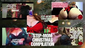 Step-Mom Christmas Compilation - CurvyRedhead - MP4 1920x1080