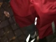 Freeballing / Pissing in public ** Part 2 **