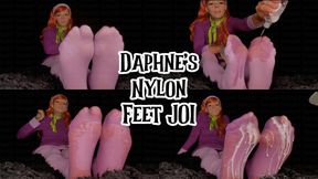 Daphne Nylon Feet JOI
