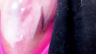 Big Boobs Brunette Babe Shaves Her Rose Bush - Old Video Revamped