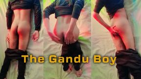 The Gandu Boy - Pakistani Gando Apni Moti Gand Dekhaty Hovy - Boy Showing his big ass wanted a dick in hole