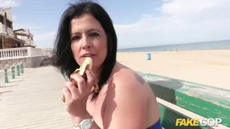 New Fake Cop Fucks Spanish Slut's Arse in Outdoor Role Play