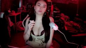 Two sticks white cigarette and grinding