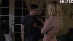 Raw &mdash;  nasty &mdash;  taboo 'thick' motherfucking MIL bangs her stepdaughter's horny&#x1F975; little cumdumpster boyfriend