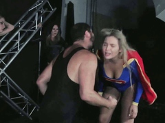 Fetish bdsm anal dildo play