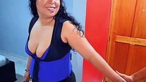 Slutty Step Mom gets Gangbanged by Teenage Boys and Squirts Her Ass&#x1F351; off!