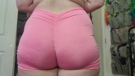 Pink Spandex Bodysuit