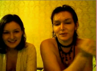 My buddy found two Russian bitches posing for him on webcam