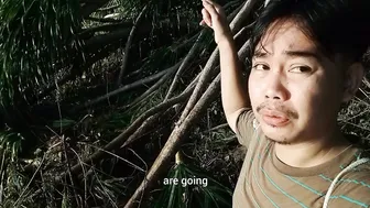 Asian Twink Jerks Off on Beach While Fisherman Watches