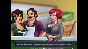 Summertime Saga ep 127 - Ela me salvou e botou os Russos pra correr