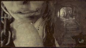 found footage vhs tape found in an old basement femcan troll stealing semen
