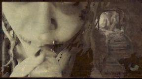 found footage vhs tape found in an old basement femcan troll stealing semen