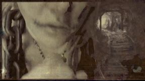 found footage vhs tape found in an old basement femcan troll stealing semen