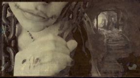 found footage vhs tape found in an old basement femcan troll stealing semen