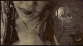 found footage vhs tape found in an old basement femcan troll stealing semen