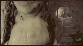 found footage vhs tape found in an old basement femcan troll stealing semen