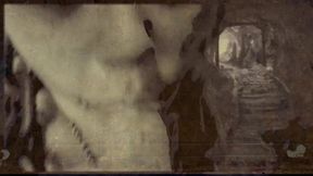 found footage vhs tape found in an old basement femcan troll stealing semen