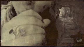 found footage vhs tape found in an old basement femcan troll stealing semen