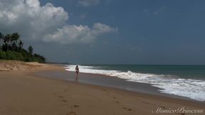 Topless on the Beach, Pussy Fingering, Outdoor Nudity