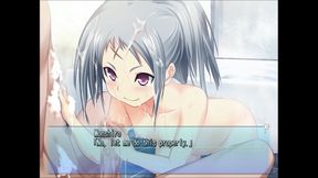Petite Teen Gives Blowjob In Majikoi Eroge Anime Scene