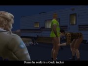 Truckstop Slut Service Boy Part 1 Dirty talk - Sims 4
