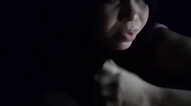 POV Your student deepthroats you till you gag on her latina cum
