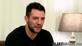 Nathan Raider fantasizes about cocks while masturbating