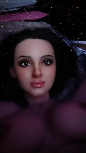 Watch this Stunning Sexy Papi Chulo Latin Boy Fucking his 10.000 Dollars Sex Doll For One Hour And cumming to her Pretty Face