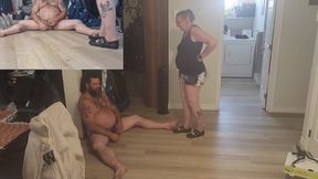 Full Weight on His Two Balls