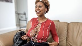 Big Tits Ebony Teen Fucks Hung Casting Producer To Get Modeling Job