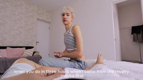 I Talked My Stepfather Into Going for a Walk, but He Fucked Me in Exchange.