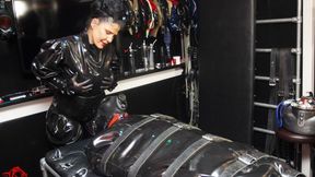 Lang and heavy play with my rubberdoll HD Top Video