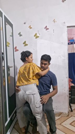 Delivery boy with Indian Beautiful Wife Fu.cking hot