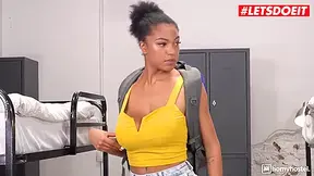 Fire Tina, Tina Fire And Tina Latina - : Horny Panty Sniffer Has Sex With Big Breasted Latina In Hostel