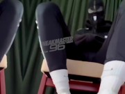 Polish SneakMaster96 Scally Lad Chav Stinky Smelly Socks Nike AF1 Gym Sneakers Master Slave