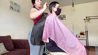 Mature And Mature Rich Creampie For A Big-assed Hairdresser!!, MILF Video