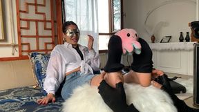 Giusy - foot tickling challenge 4k