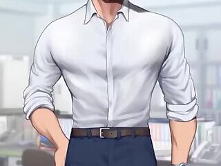 Furukawa and Nanjo - Young hot guy fucks his college professor - Yaoi Cartoon