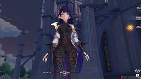 raiden shogun on the kingdom pov - genshin impact -thanks !