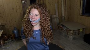 Lola’s Angry Tape Gag Escape Challenge
