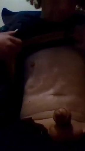 Stroking My Thick Girldick, Wearing My Coat
