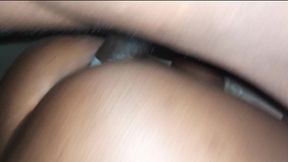 Big Ass Bubble Butt Wife with Creamy Pussy Fucked Hard BBC